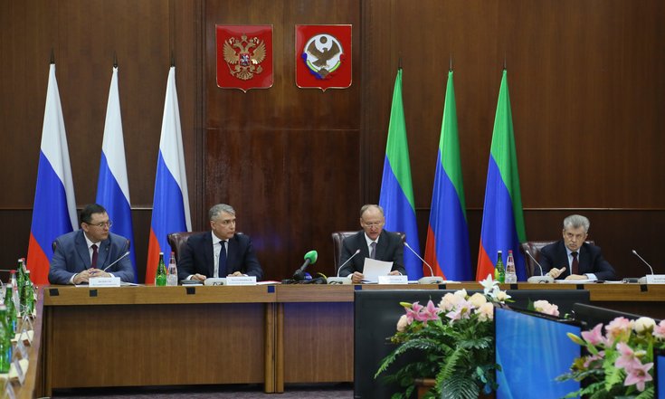 Секретарь Совета Безопасности Российской Федерации Николай Патрушев провел  в Махачкале выездное совещание
